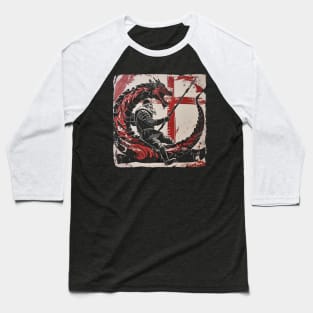 St George And The Dragon Baseball T-Shirt